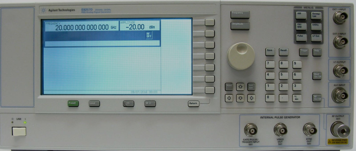 Agilent E8257D PSG Analog Signal Generator