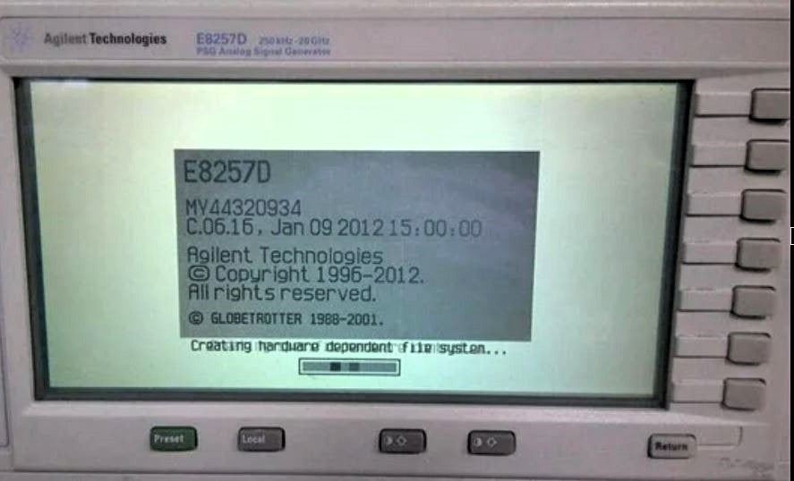 Agilent E8257D PSG Analog Signal Generator